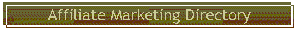Affiliate Marketing Directory