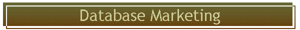 Database Marketing