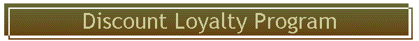 Discount Loyalty Program