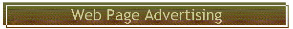 Web Page Advertising
