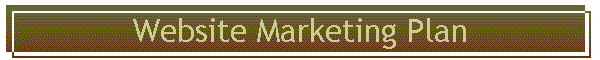 Website Marketing Plan
